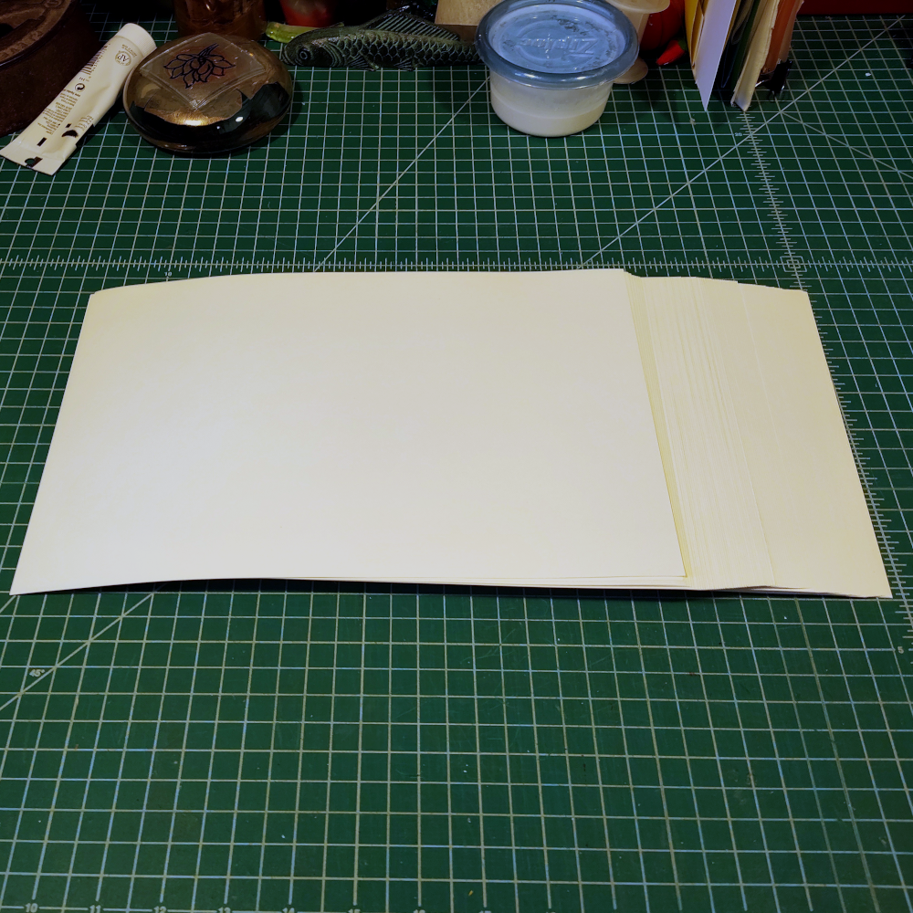 Paper for bookbinding