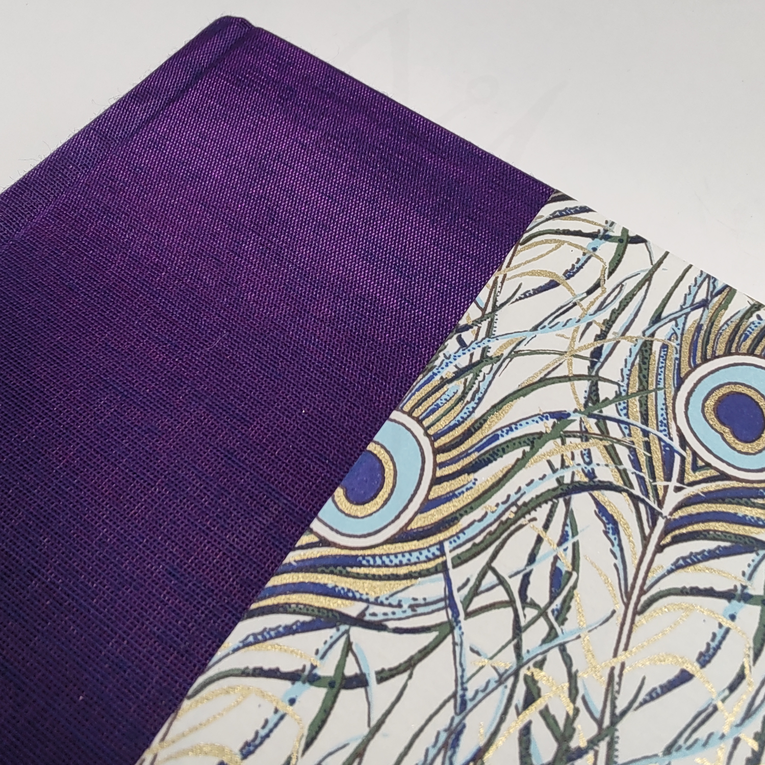 Peacock and Iridescent Purple - M192